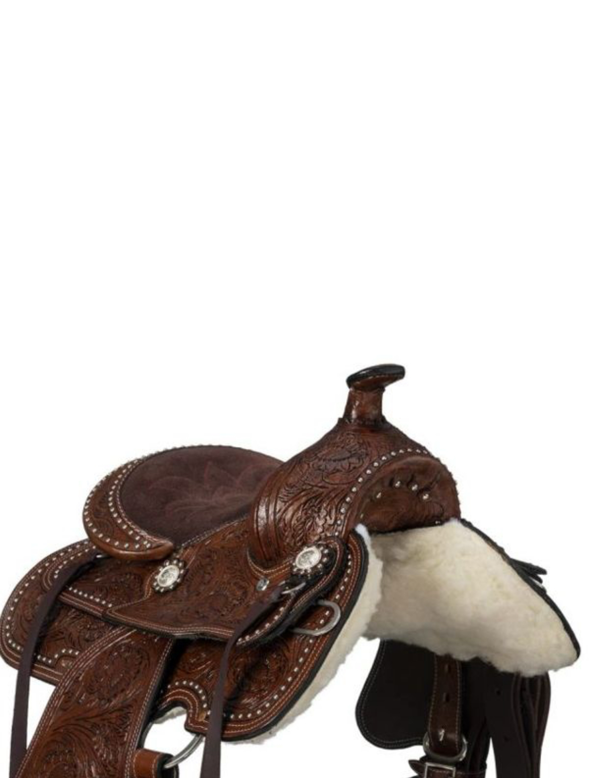 10"-13" King Series Youth Braden Trail Saddle ks2632 - Image 3