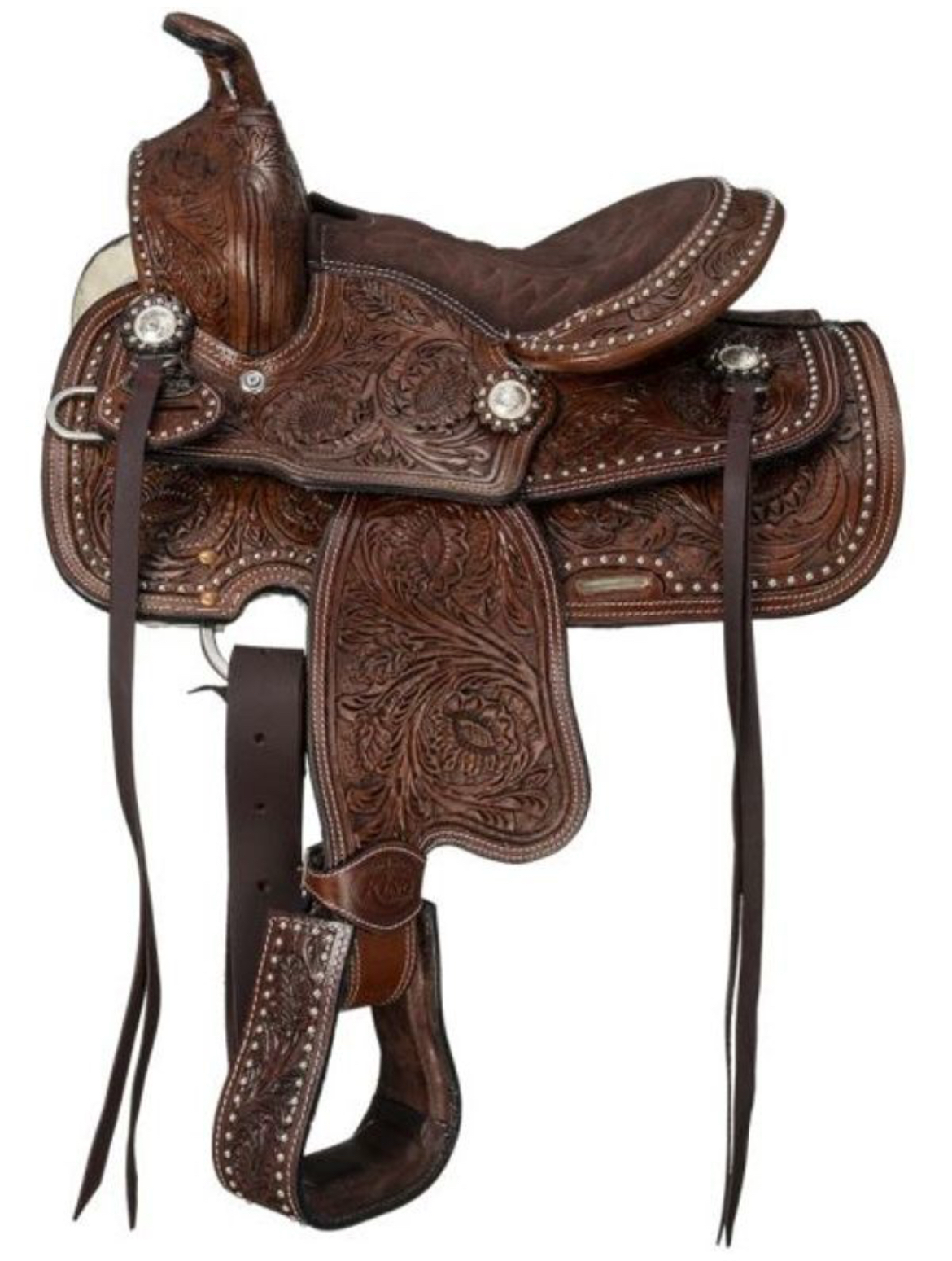 10"-13" King Series Youth Braden Trail Saddle ks2632 - Image 4