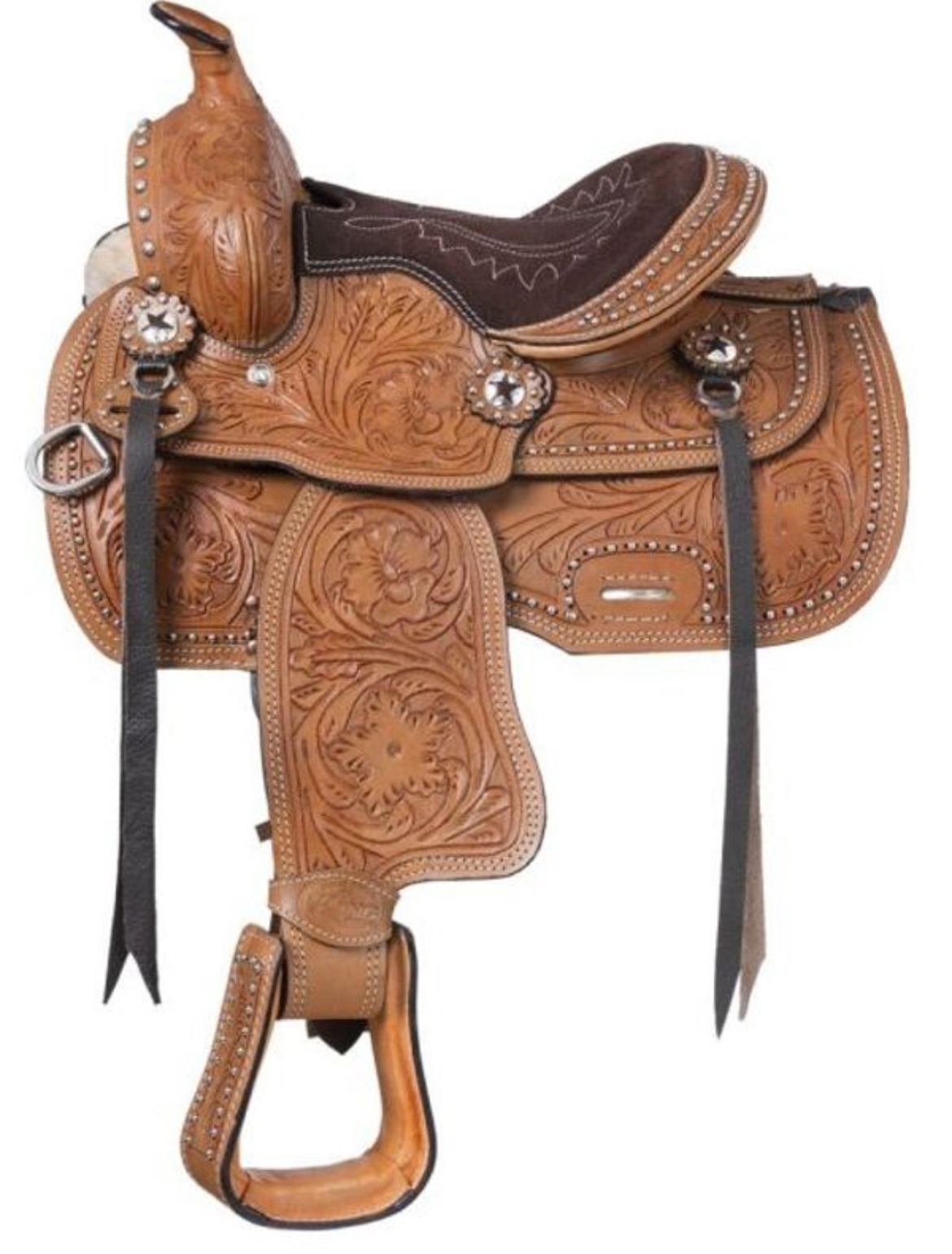 10"-13" King Series Youth Braden Trail Saddle ks2632 - Image 5