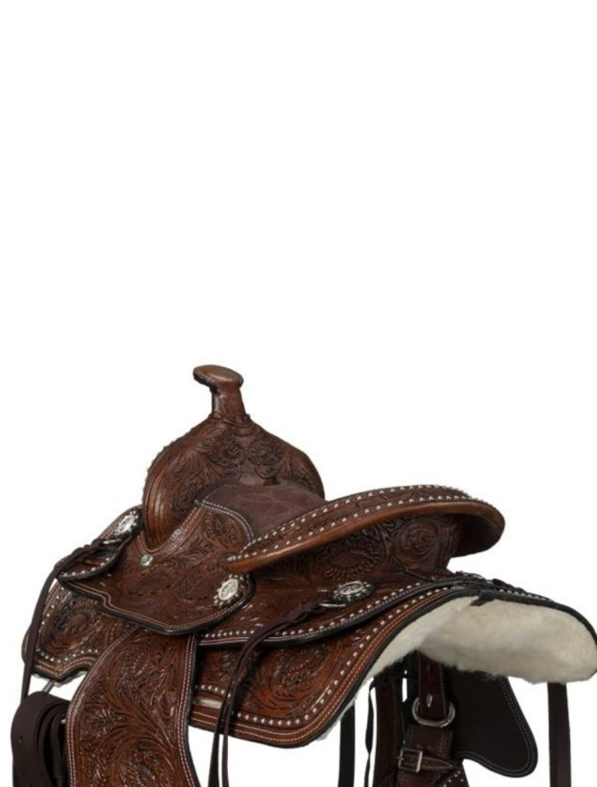 10"-13" King Series Youth Braden Trail Saddle ks2632 - Image 7