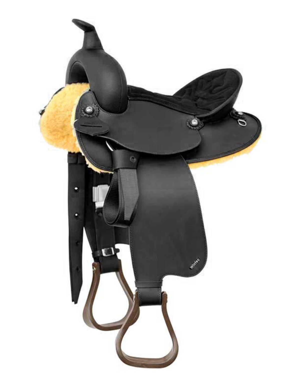 12" 13" Wintec Junior Western All Rounder Saddle - Image 3