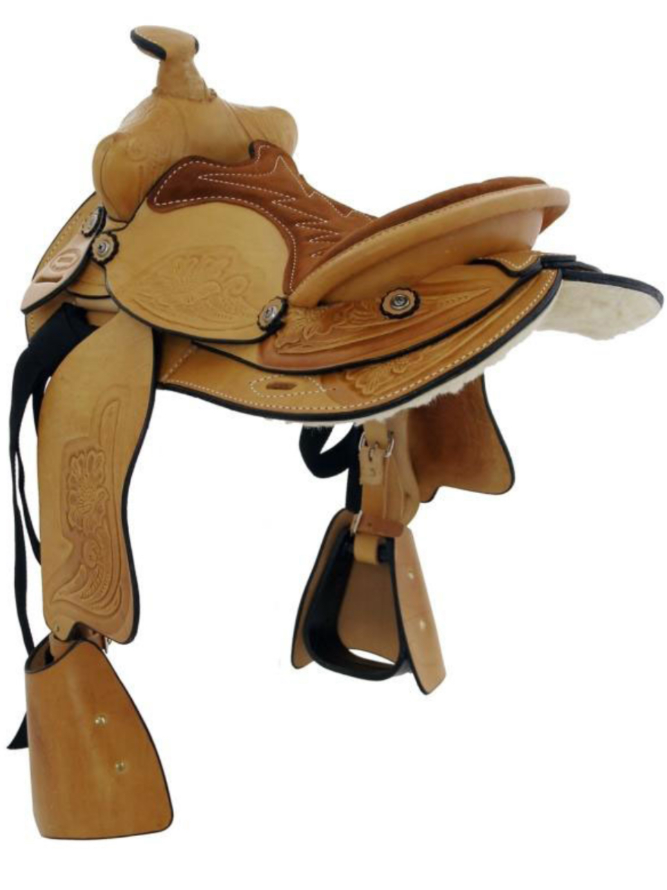 12_ Dakota Light Oil Pony Saddle 950slo