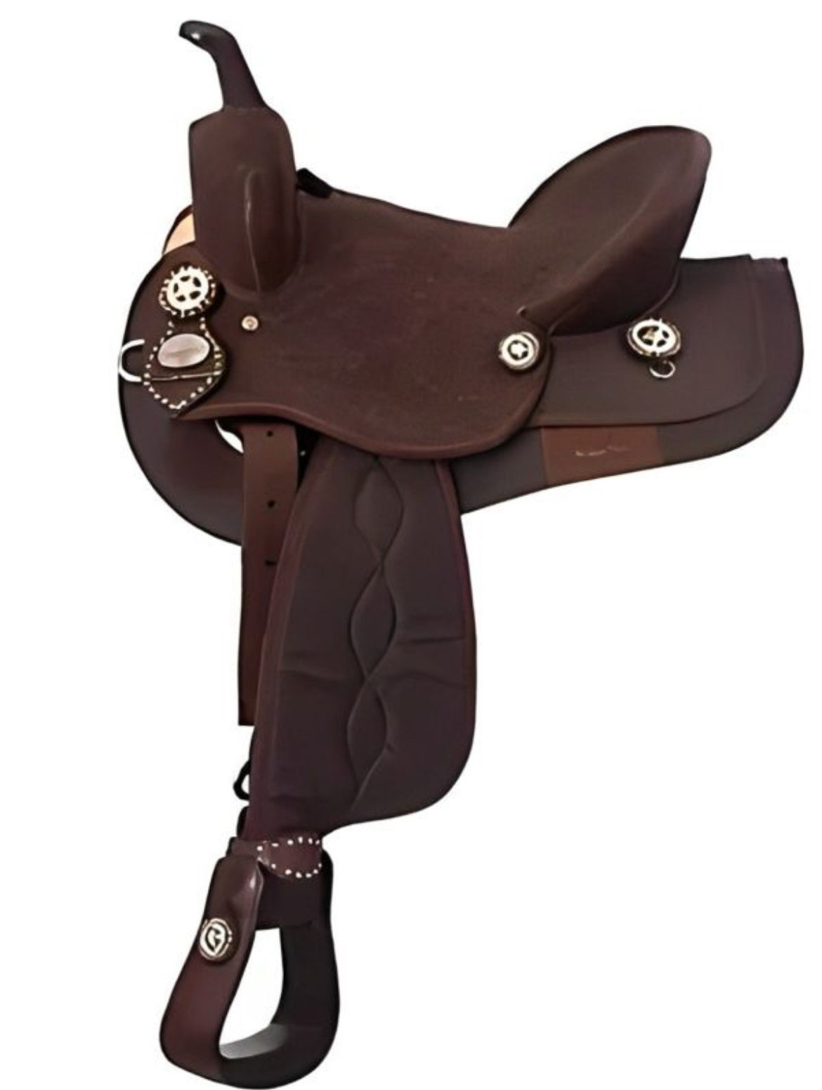 13_ - 16_ Eclipse By Tough1 Round Skirt Competition Saddle - Image 5