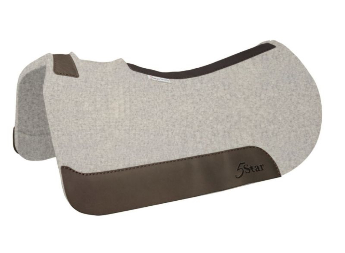 5 Star "The All-Around" Round Skirt Saddle Pad 30"L x 30"D - Image 8