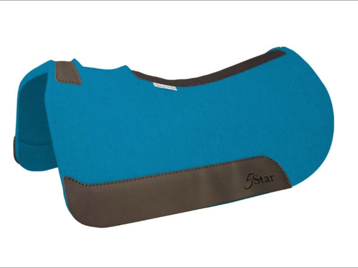 5 Star "The All-Around" Round Skirt Saddle Pad 30"L x 30"D - Image 7