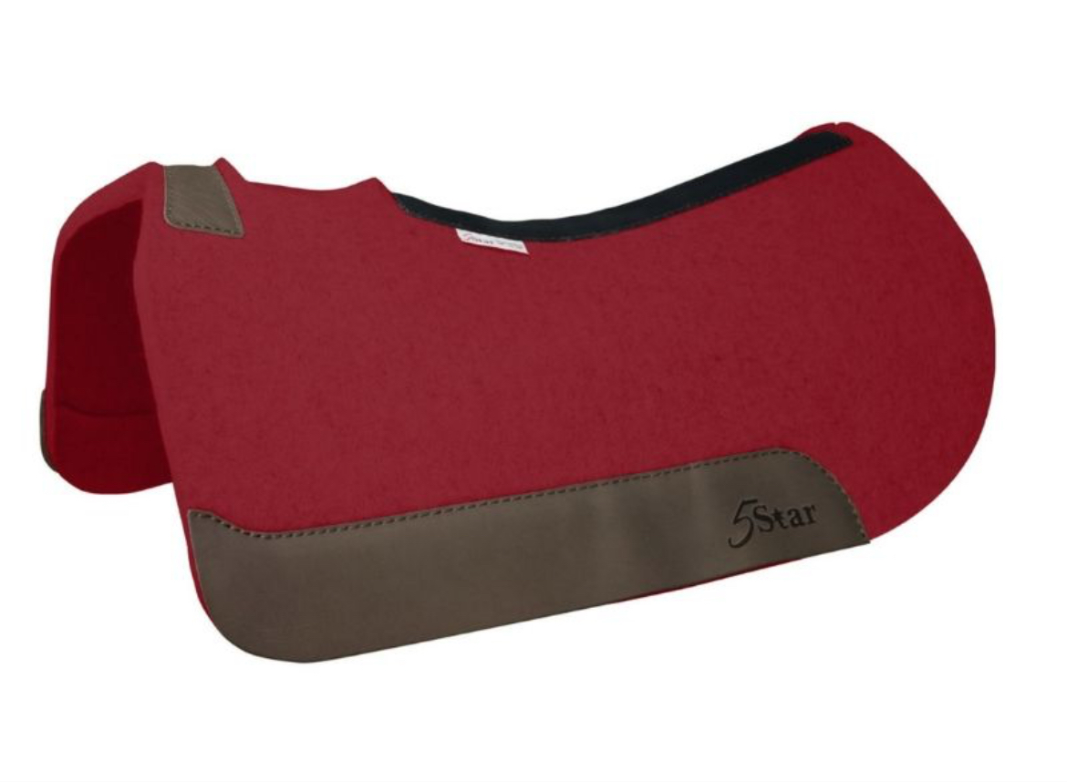 5 Star "The All-Around" Round Skirt Saddle Pad 30"L x 30"D - Image 6