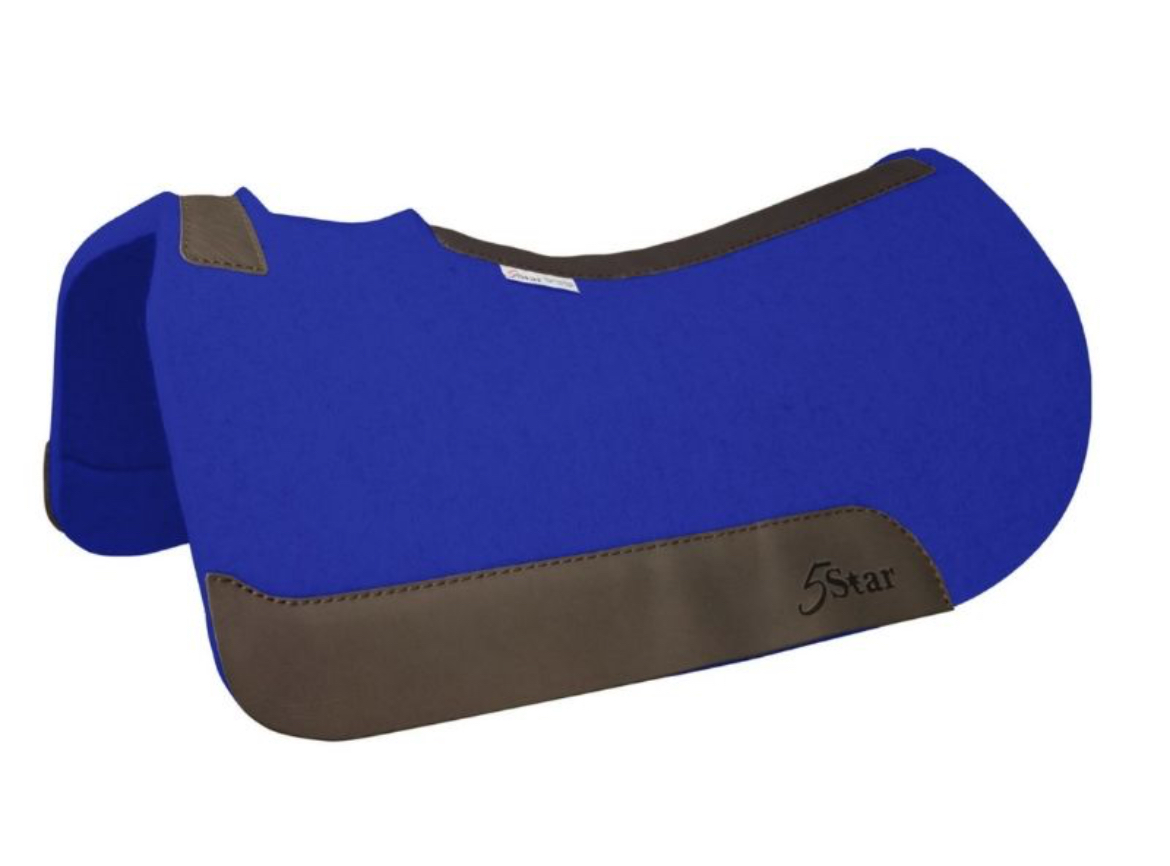 5 Star "The All-Around" Round Skirt Saddle Pad 30"L x 30"D - Image 3