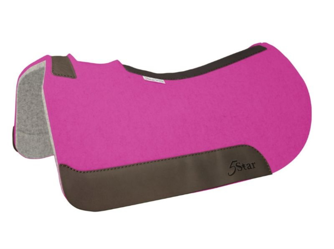 5 Star "The All-Around" Round Skirt Saddle Pad 30"L x 30"D - Image 4