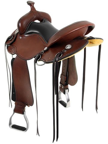 15" to 17" Cashel Western Trail Saddle, Reg, Wide and XWide Tree - Image 5