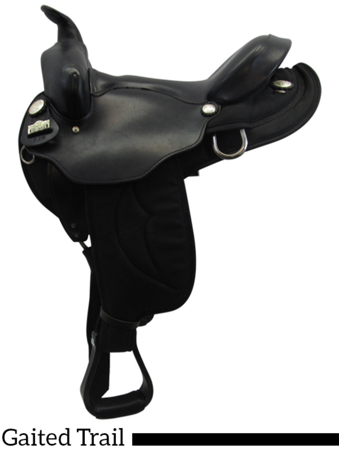 16" 17" Big Horn Synthetic Gaited Saddle 309 310