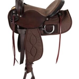 15" to 17" Big Horn Lady Light Weight Flex Trail Saddle 323