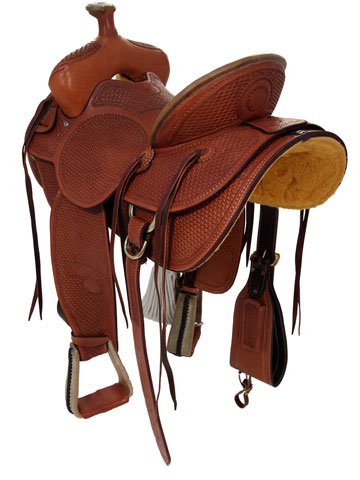 15.5" to 17" Billy Cook High Country Rancher Saddle 2175 - Image 4