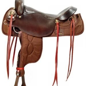 16" 17.5" Big Horn Draft Synthetic Saddle 296 14