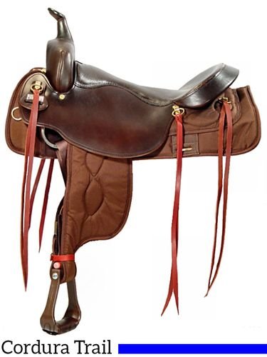 16" 17.5" Big Horn Draft Synthetic Saddle 296 14