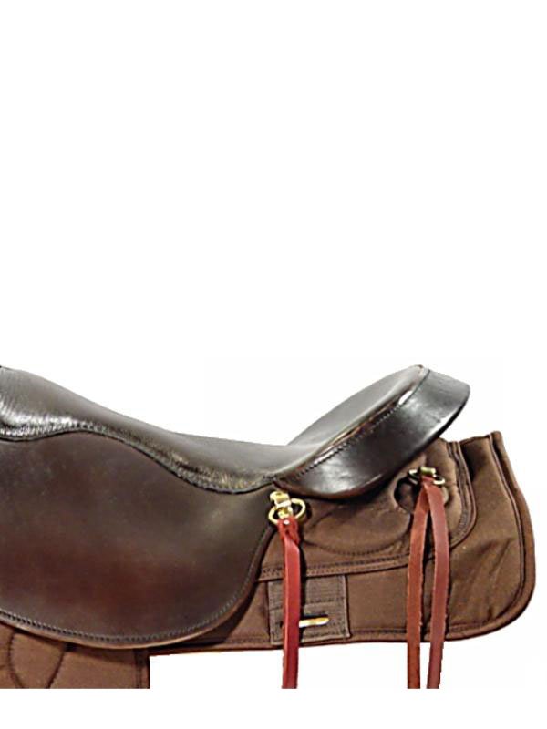 16" 17.5" Big Horn Draft Synthetic Saddle 296 14 - Image 3