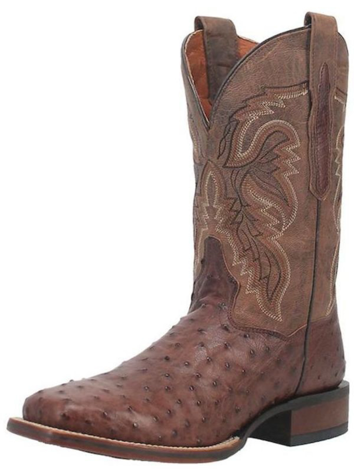 Men's Dan Post Alamosa Full Quill Ostrich Leather Boots DP3875