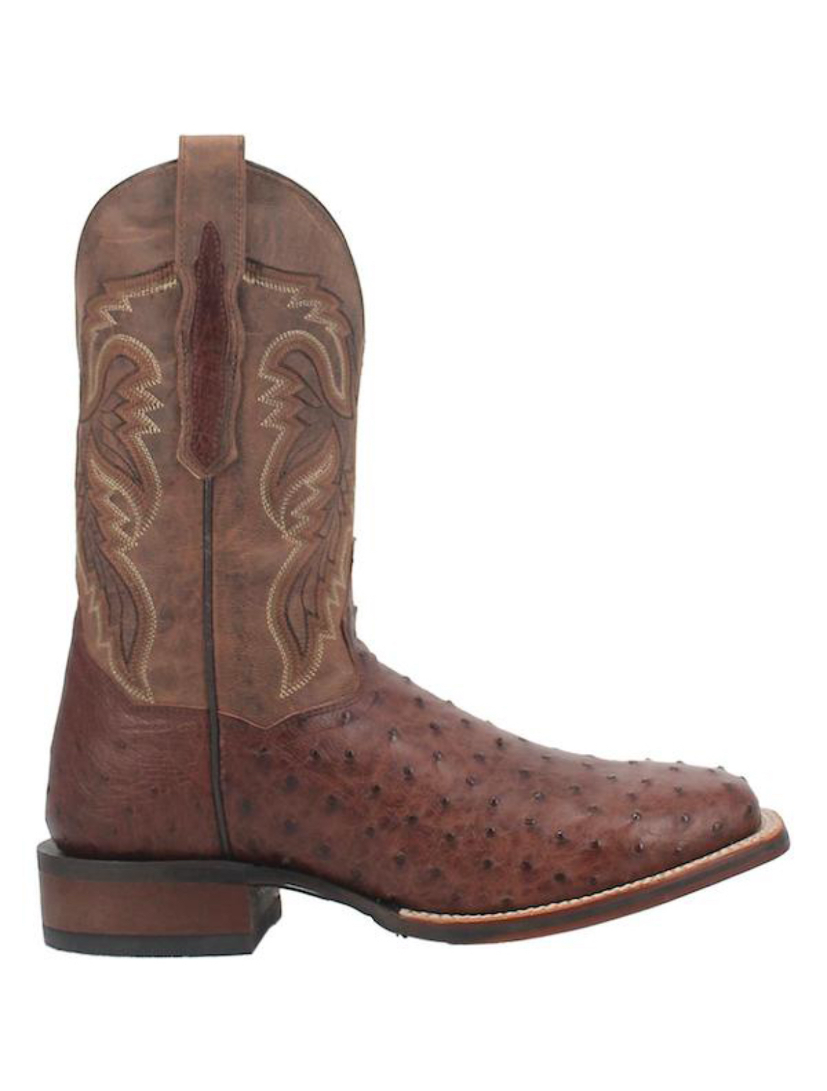 Men's Dan Post Alamosa Full Quill Ostrich Leather Boots DP3875 - Image 5