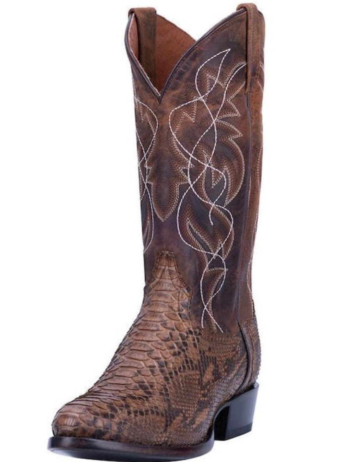 Men's Dan Post Manning Python Leather Boots DP3037 - Image 6