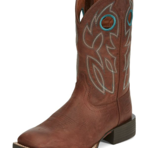 Mens Justin Bowline in Brandy Boots SE7522 ZDS