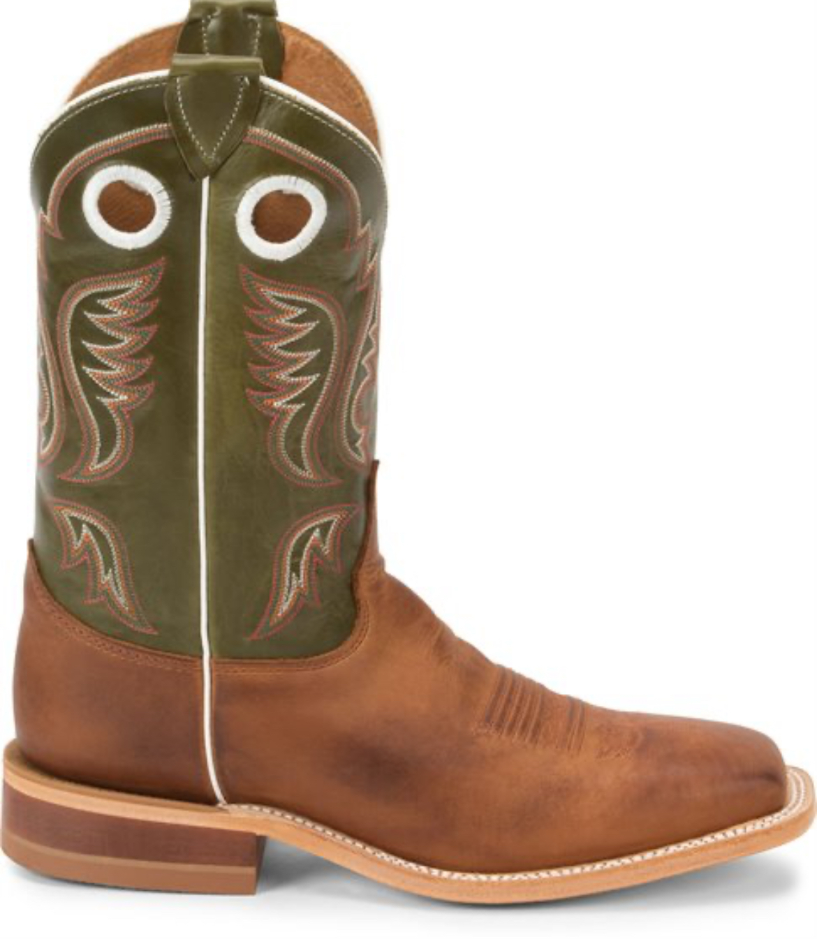 Men's Justin Cognac Ponteggio Bent Rail® Boots BR307 - Image 7