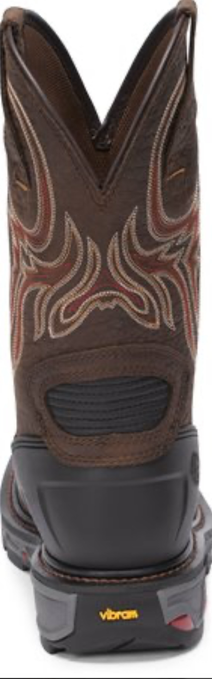 Men's Justin Commander-X5™ Driscoll Mahogany Vibram® Boots WK2110 ZDS - Image 2