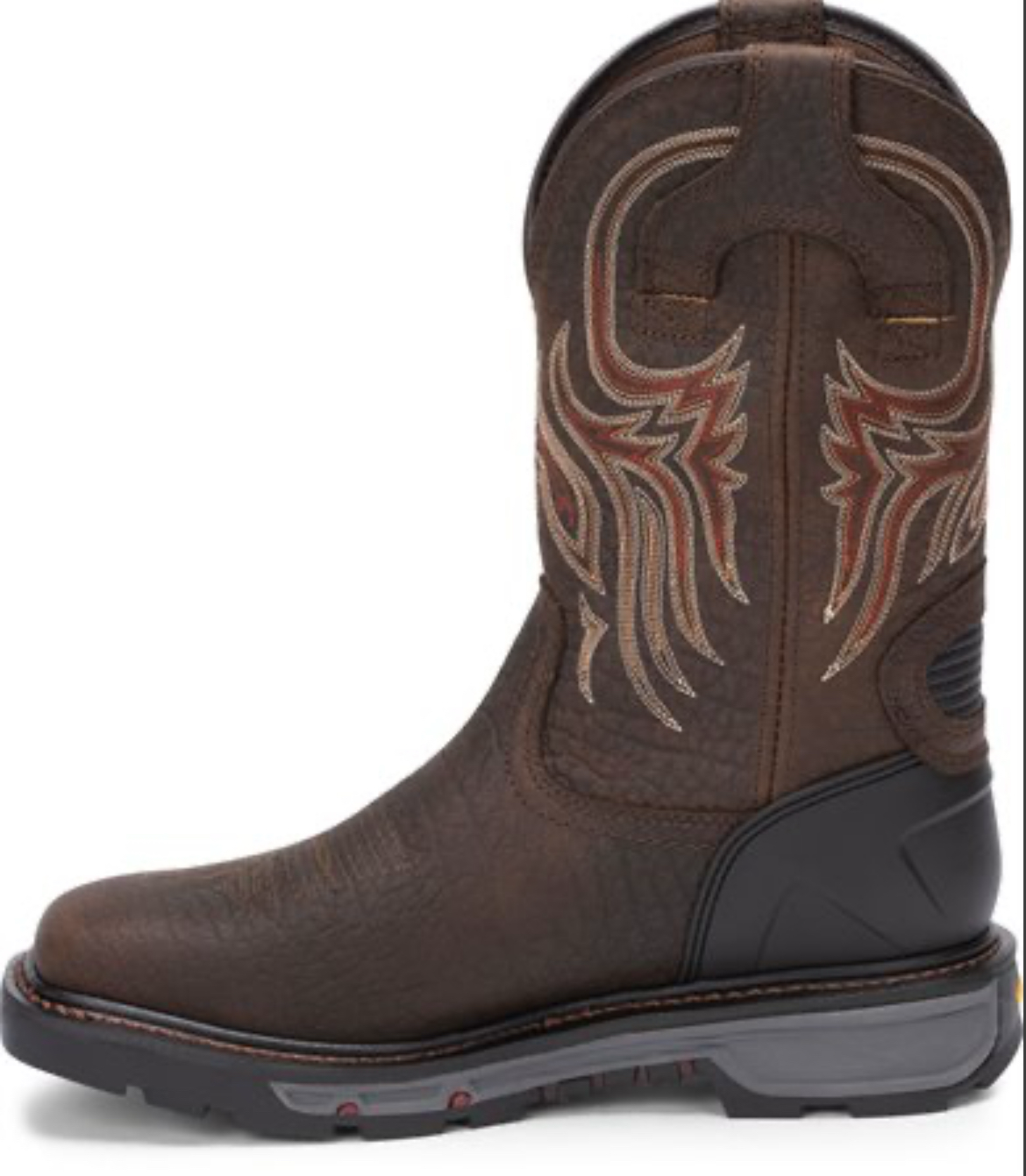 Men's Justin Commander-X5™ Driscoll Mahogany Vibram® Boots WK2110 ZDS - Image 5