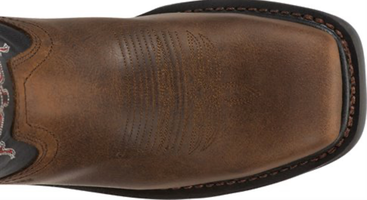 Men's Justin Commander-X5™ Tanker Black Steel Toe Work Boots WK2104 - Image 3
