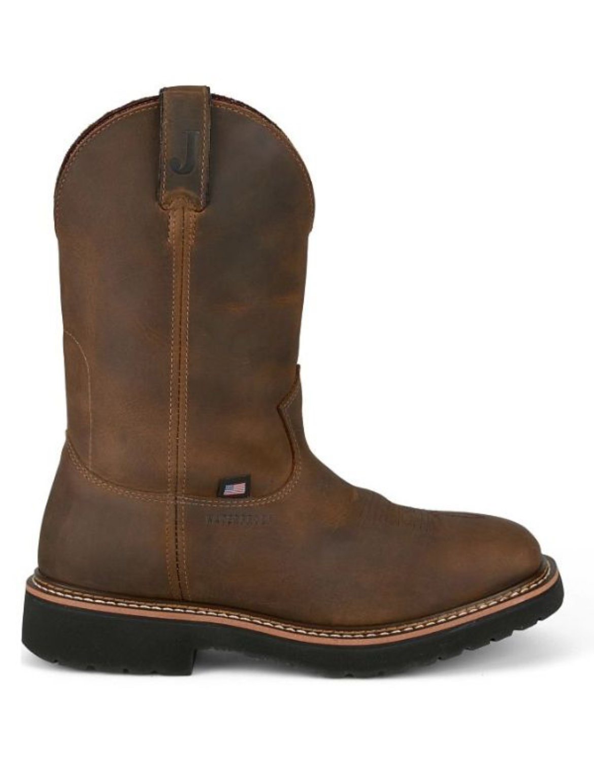 Men’s Justin Billings 11” Waterproof Square Toe Boot HL4234 - Image 2