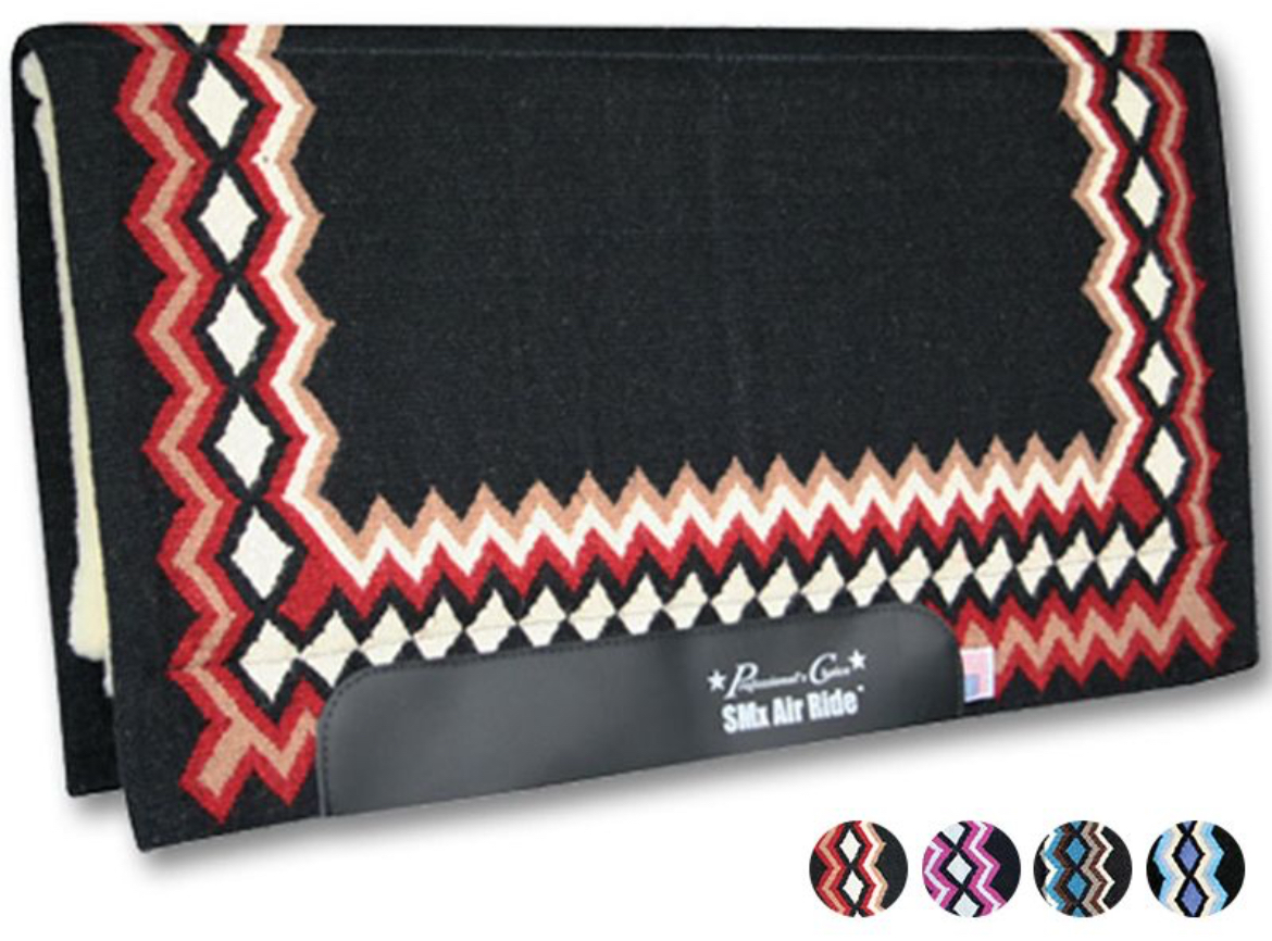 Professional's Choice SMx Air Ride Western Show Saddle Pad AXHDS Shilloh Pattern