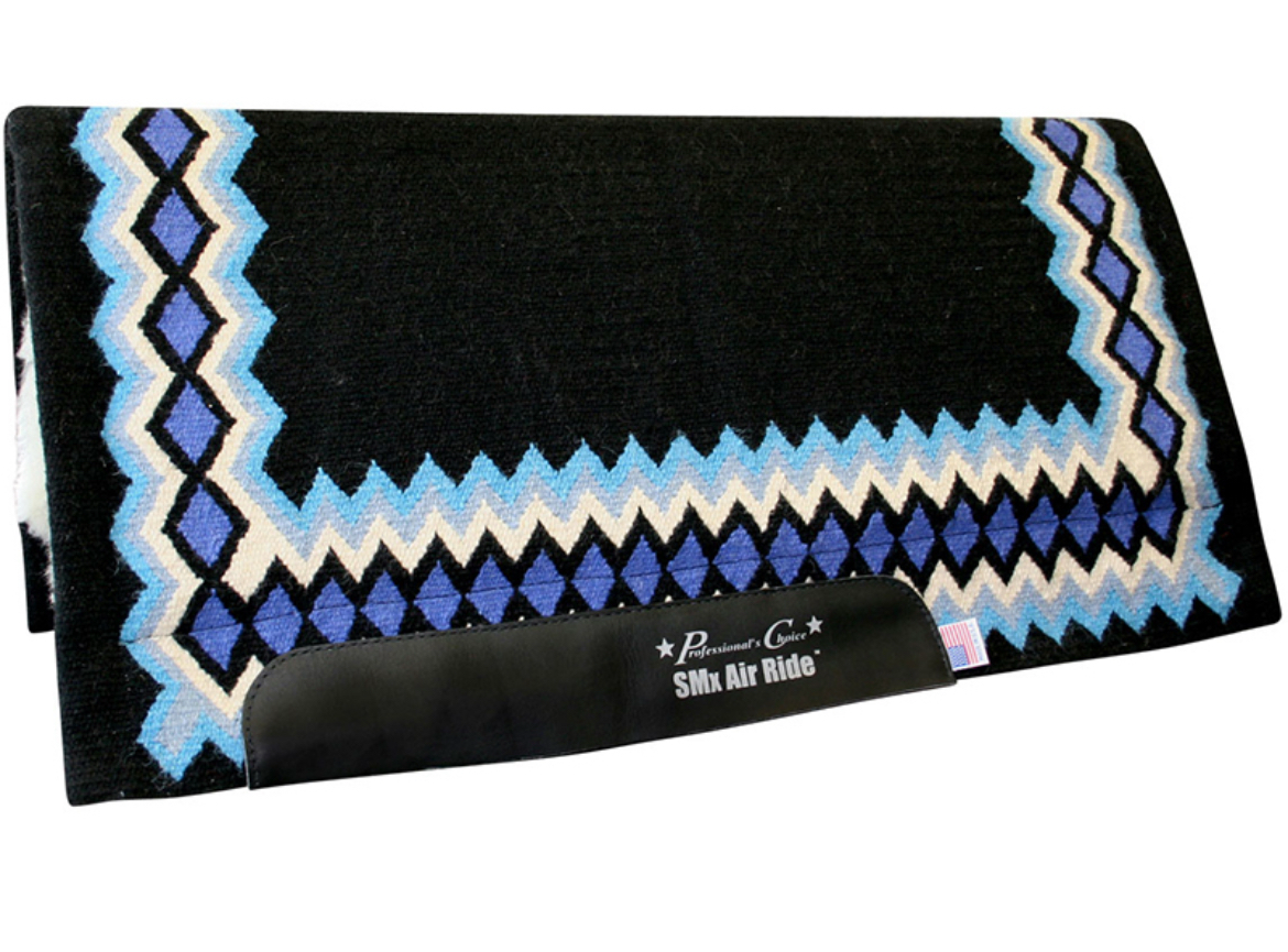 Professional's Choice SMx Air Ride Western Show Saddle Pad AXHDS Shilloh Pattern - Image 4