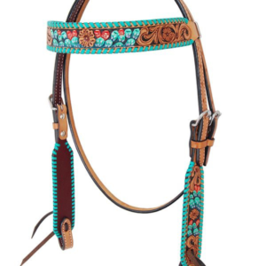 Rafter T Cactus Browband Headstall BB3658