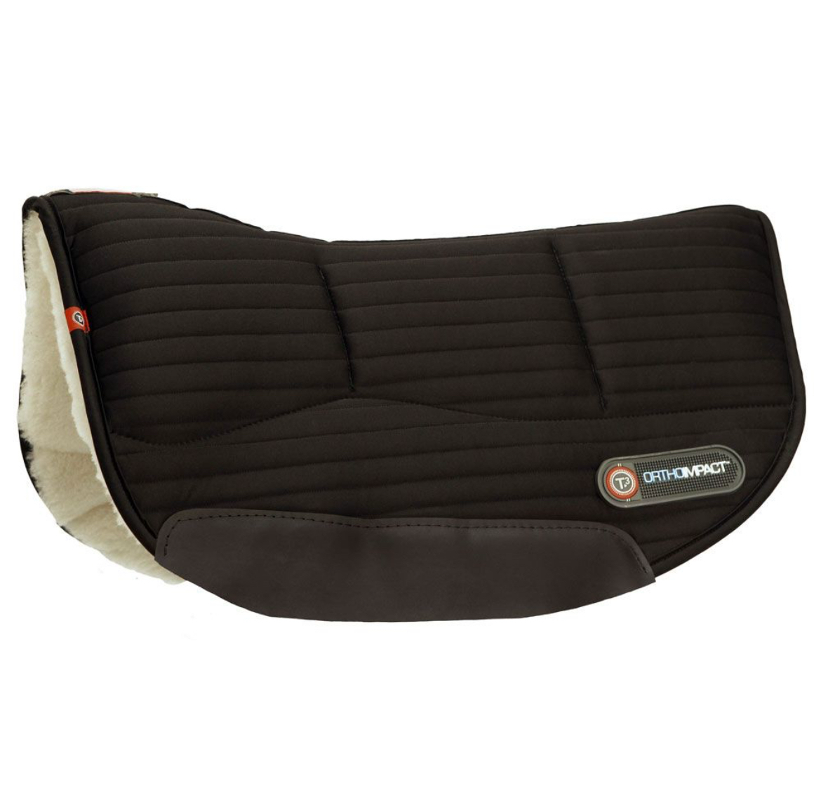 Toklat T3 Matrix Round Skirt Ortho-Impact WoolBack Shim Pad 43-87593-BK 30_L x 30_D