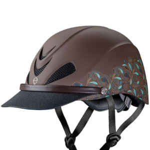 Troxel Dakota Turquoise Paisley All-Trails Helmet 04-318