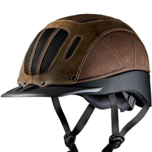 Troxel Sierra Brown Western Riding Helmet 04-369