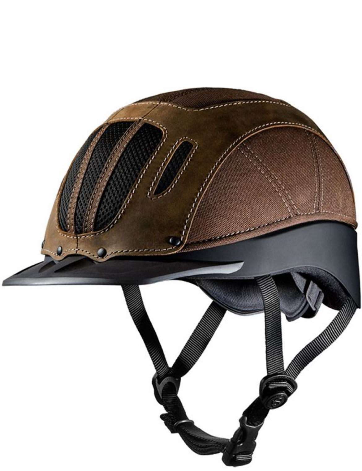 Troxel Sierra Brown Western Riding Helmet 04-369