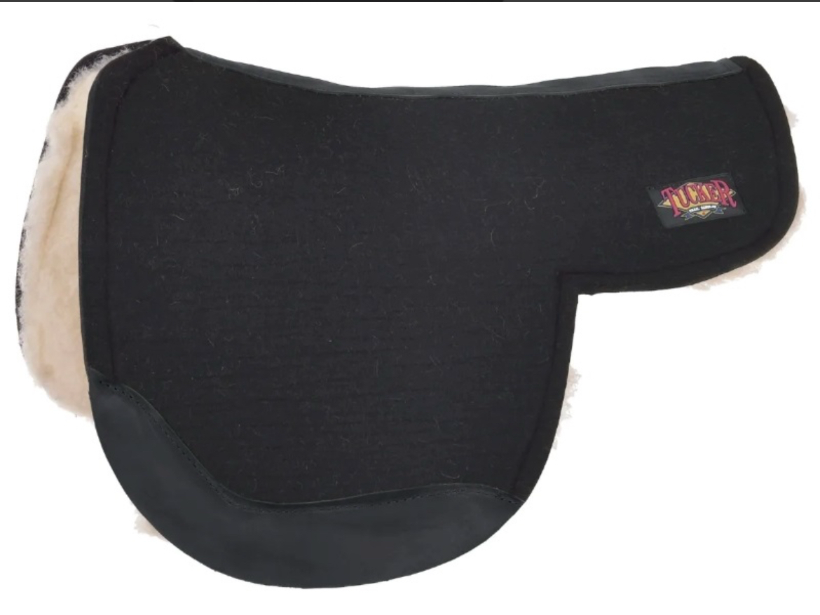 Tucker Equitation Skirt Apex Pad 100% Wool Saddle Pad 054 - Image 3