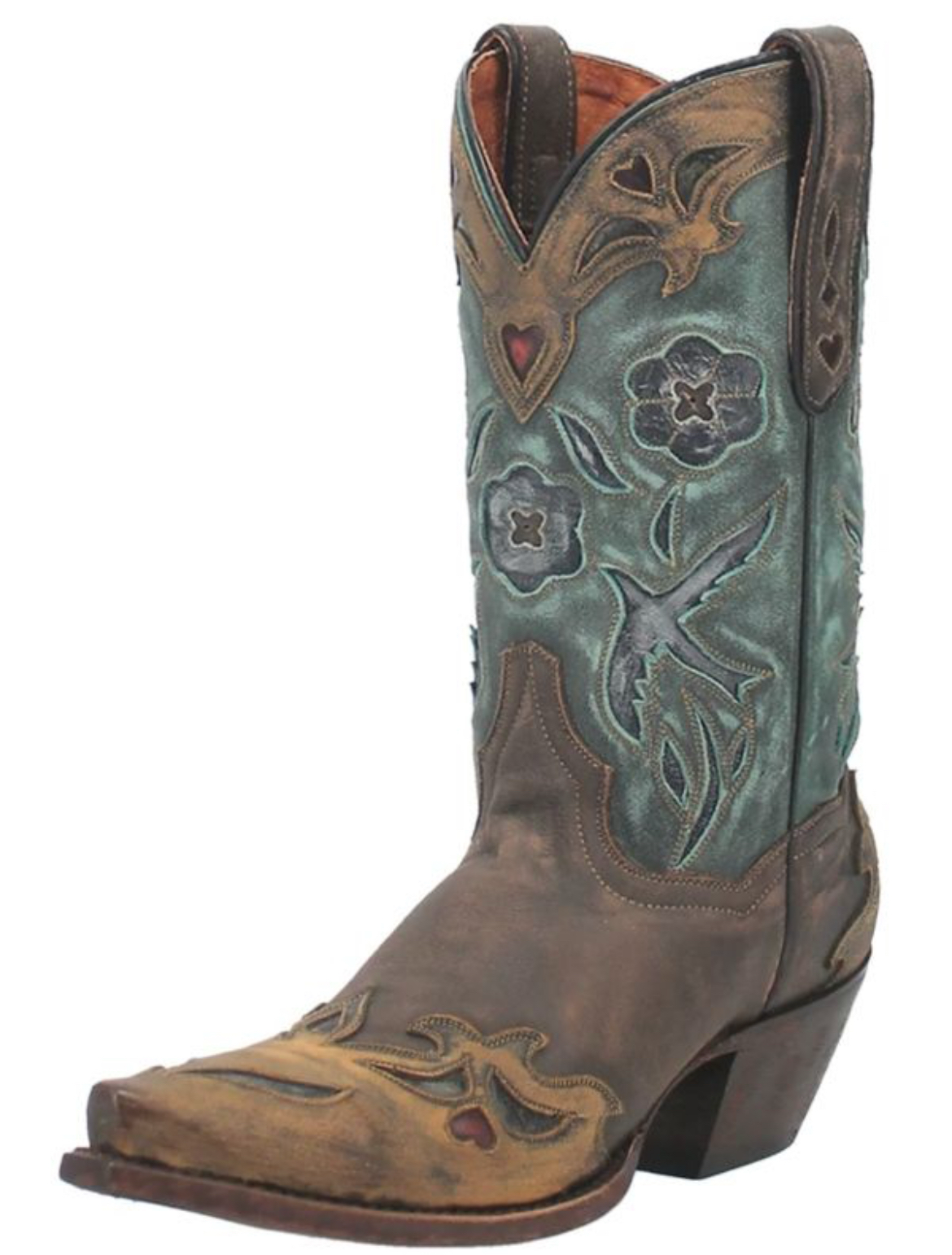 Women's Dan Post Vintage Bluebird Leather Boots DP3544