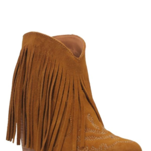 Womens Dingo Tangles Leather Bootie 908 Mustard ZDS