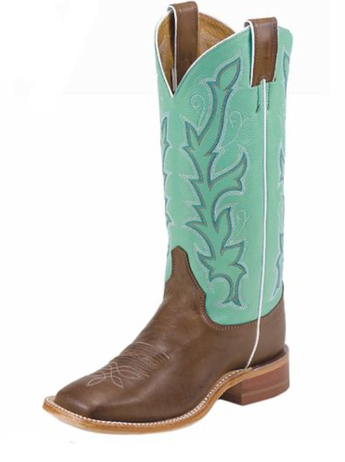 Women's Justin Albany Sea Green Bent Rail® Boots BRL310 ZDS
