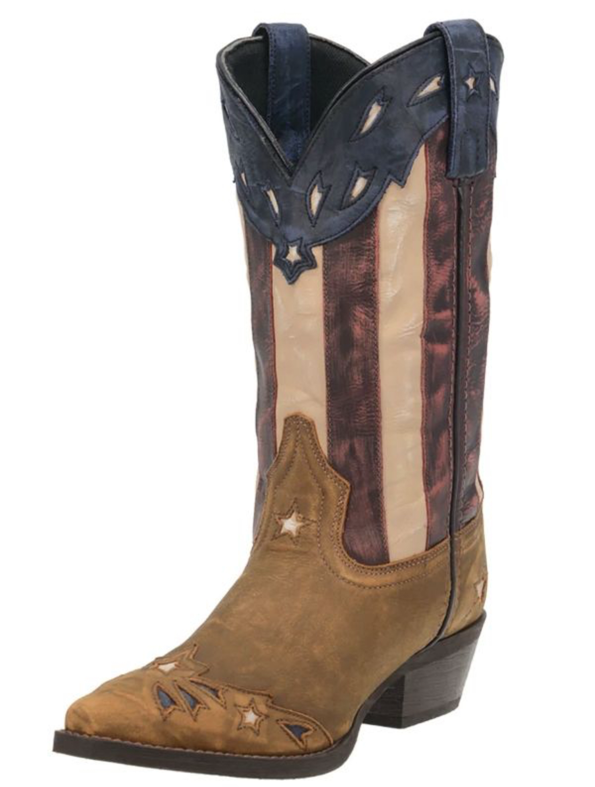 Women's Laredo Keyes Stars And Stripes Boots 52165 ZDS