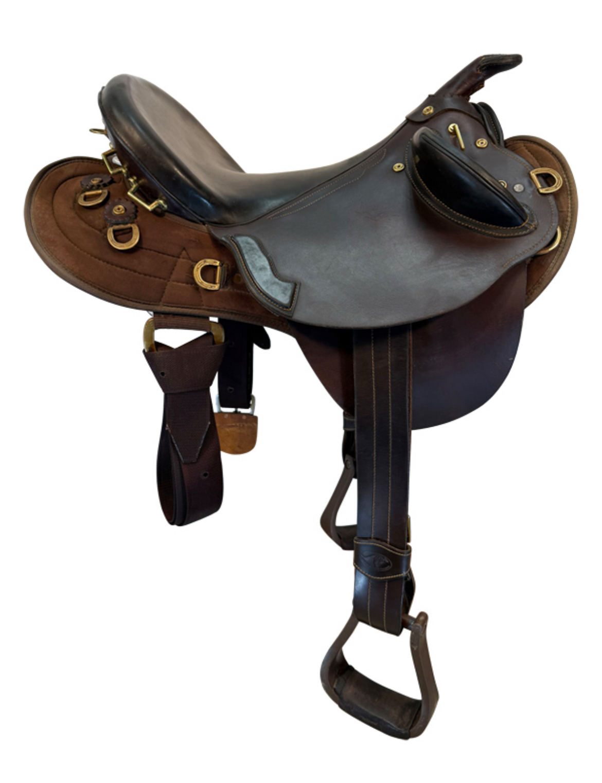 14 Inch Used Fox Poley Australian Saddle - Image 2