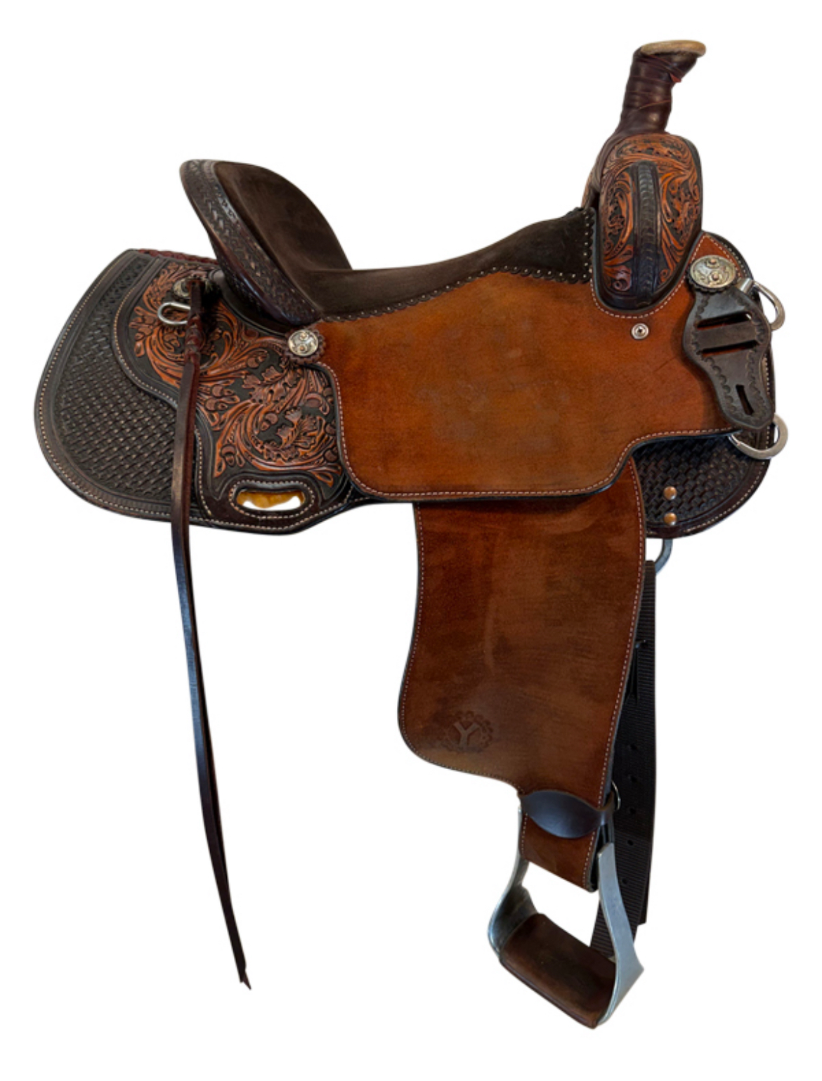 14.5Inch Used Circle Y Team Camarillo All Around Saddle Wide Tree 4724 - Image 5
