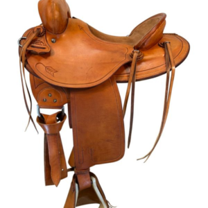 14.5Inch Used Harry Jones Ranch Saddle