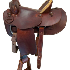 15 Inch Used Dakota Working Ranch Saddle Wide Tree 557