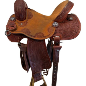 15 Inch Used Billy Cook Barrel Saddle Wide Tree
