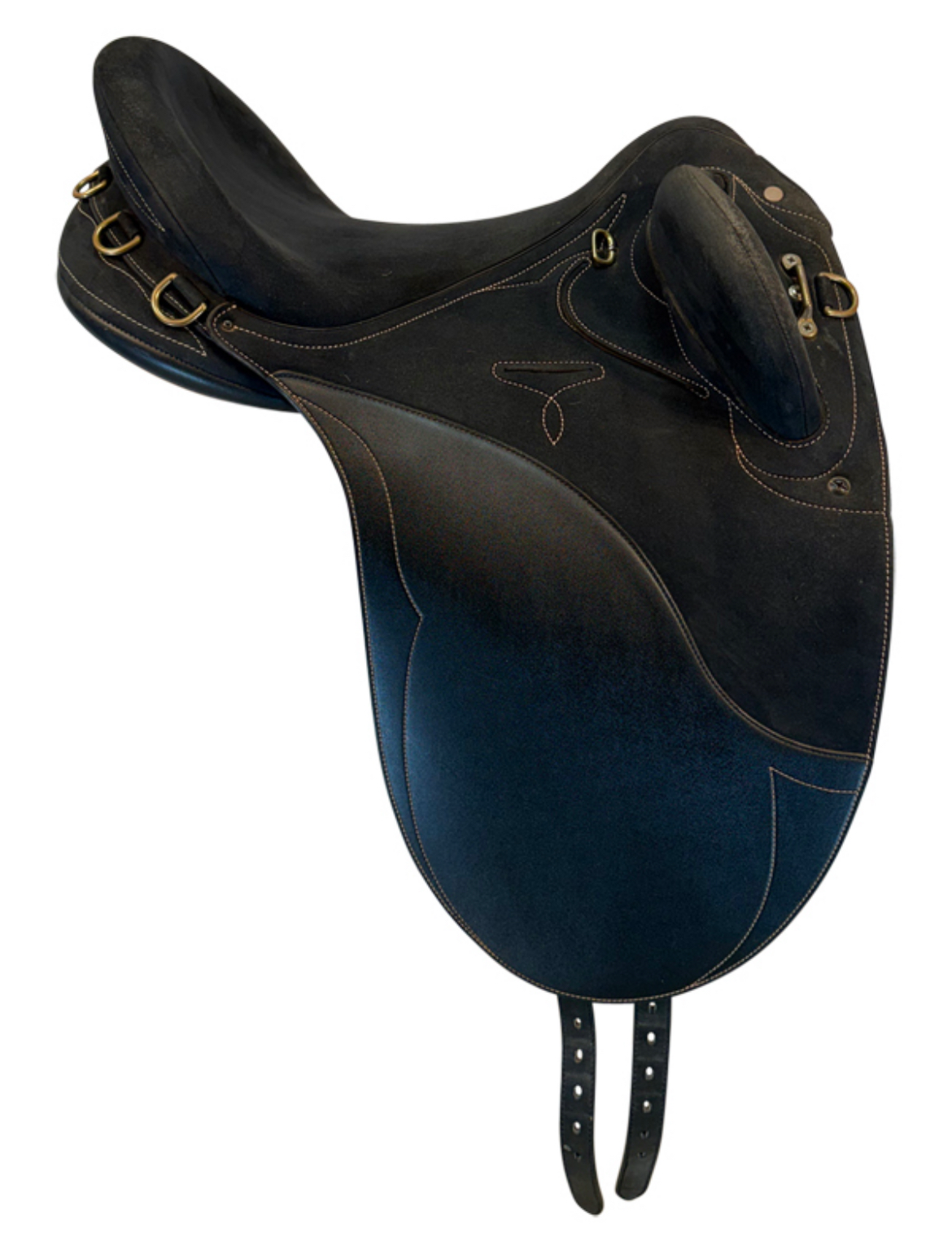15.5Inch Used Wintec Pro Stock English Saddle Wide Tree - Image 4