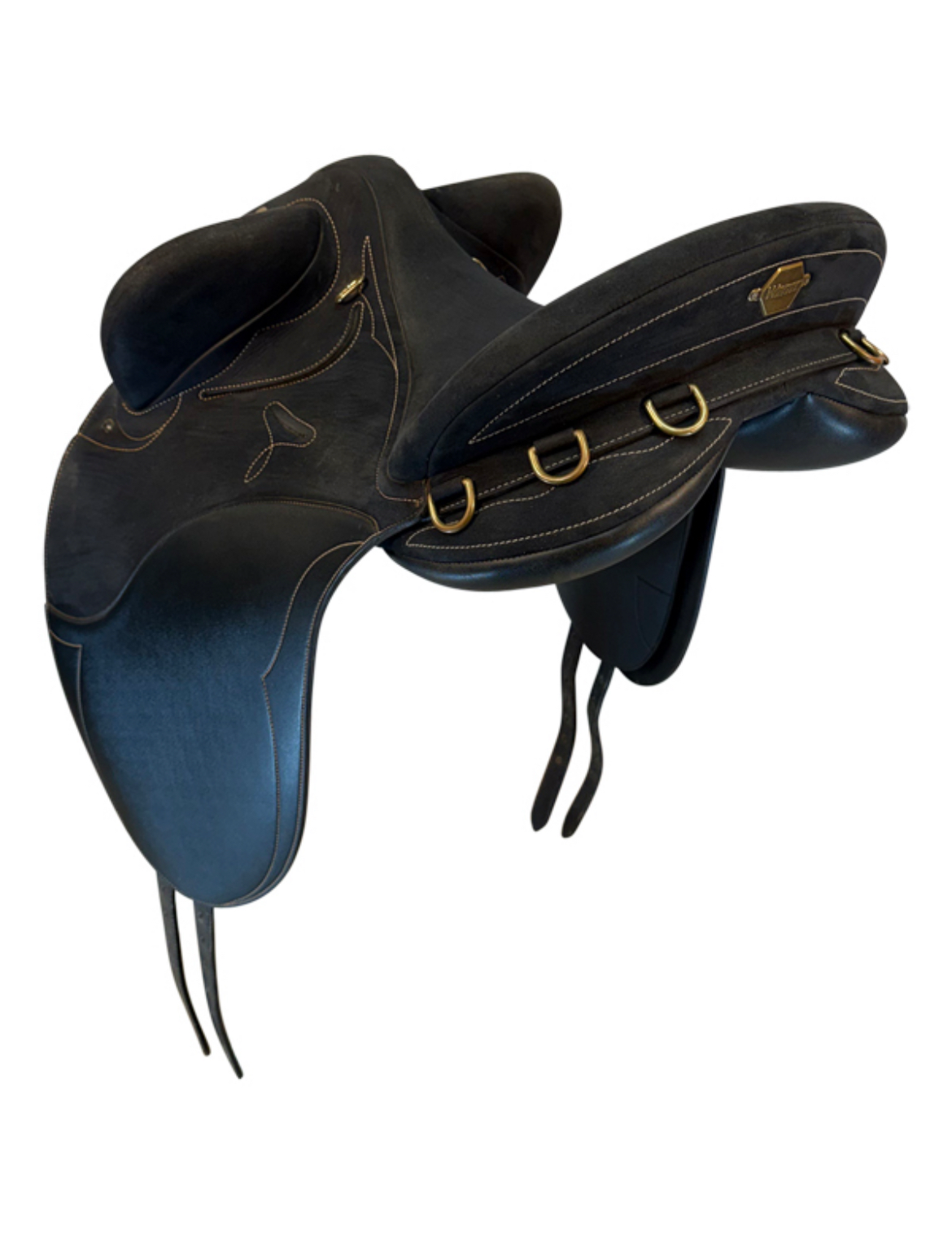15.5Inch Used Wintec Pro Stock English Saddle Wide Tree - Image 5