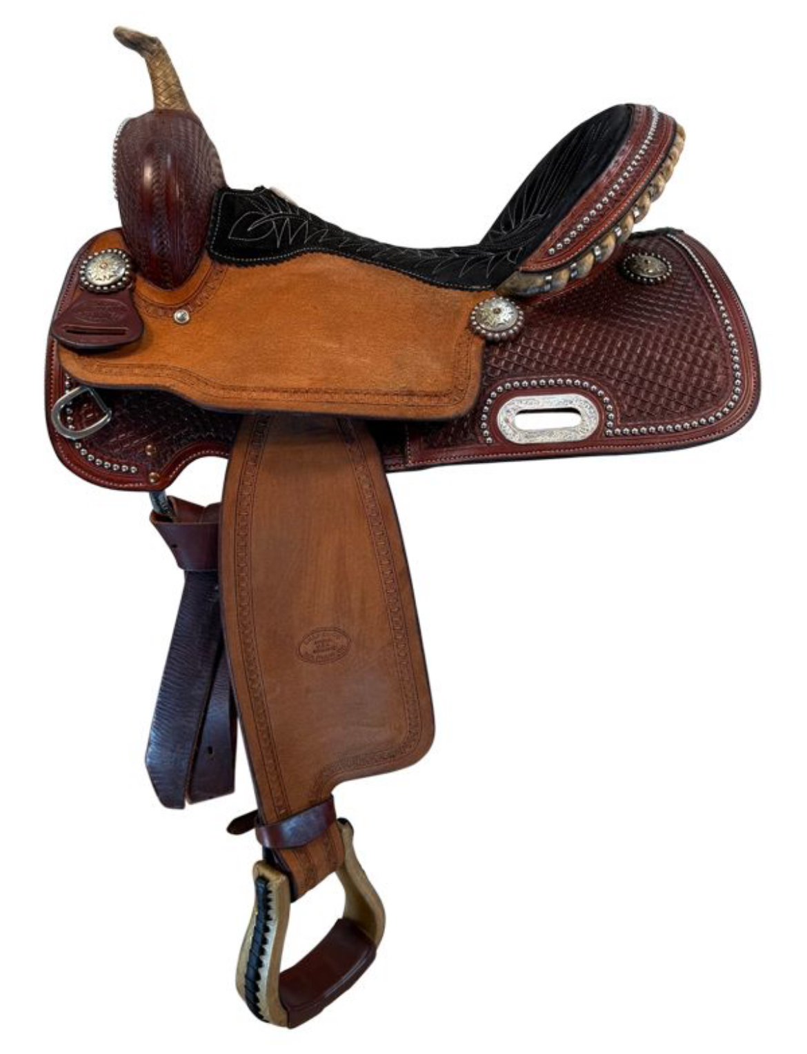 16 Inch Used Billy Cook Barrel Saddle Wide Tree 1530