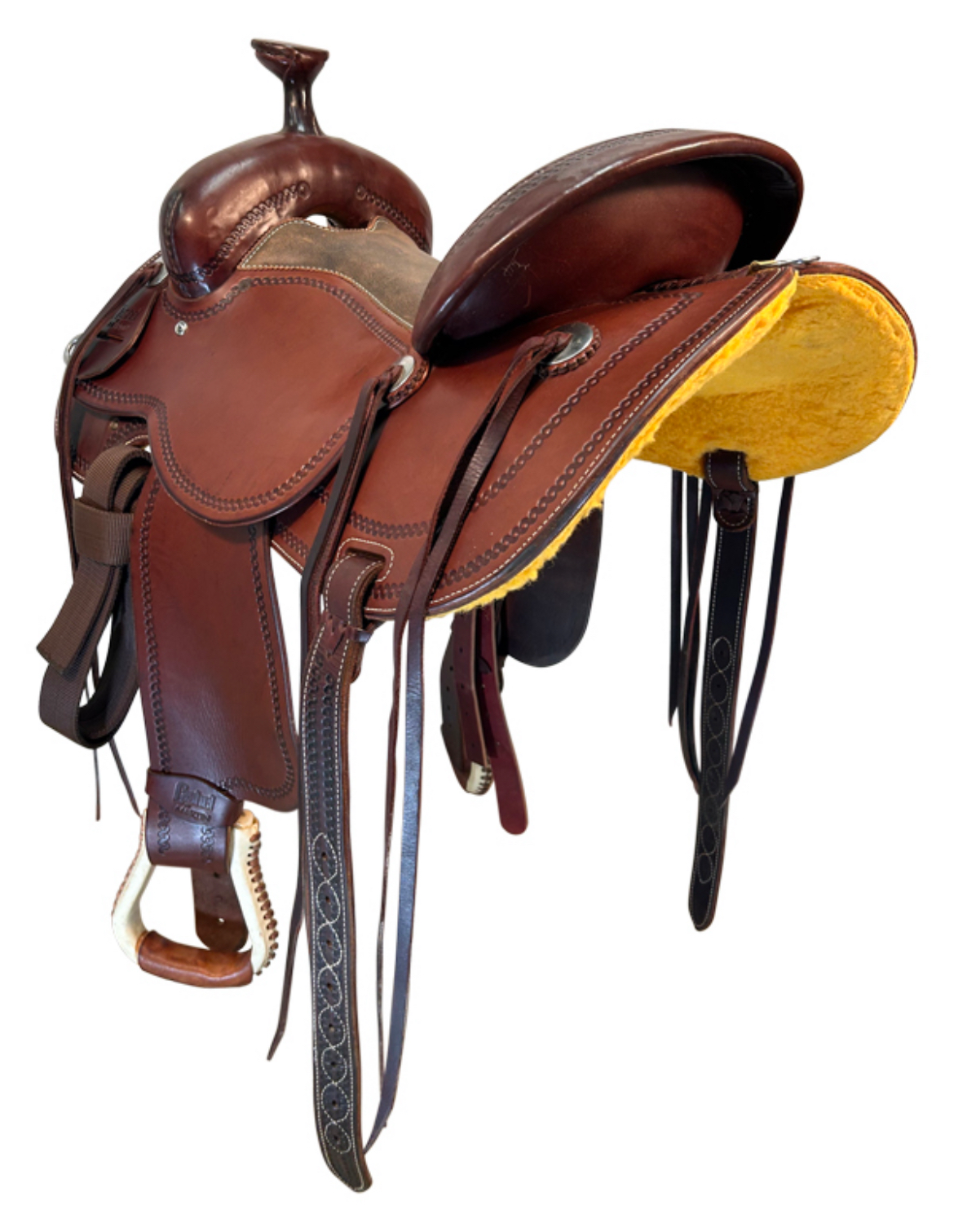 16 Inch Used Cashel Outfitter All Around Saddle - Image 2