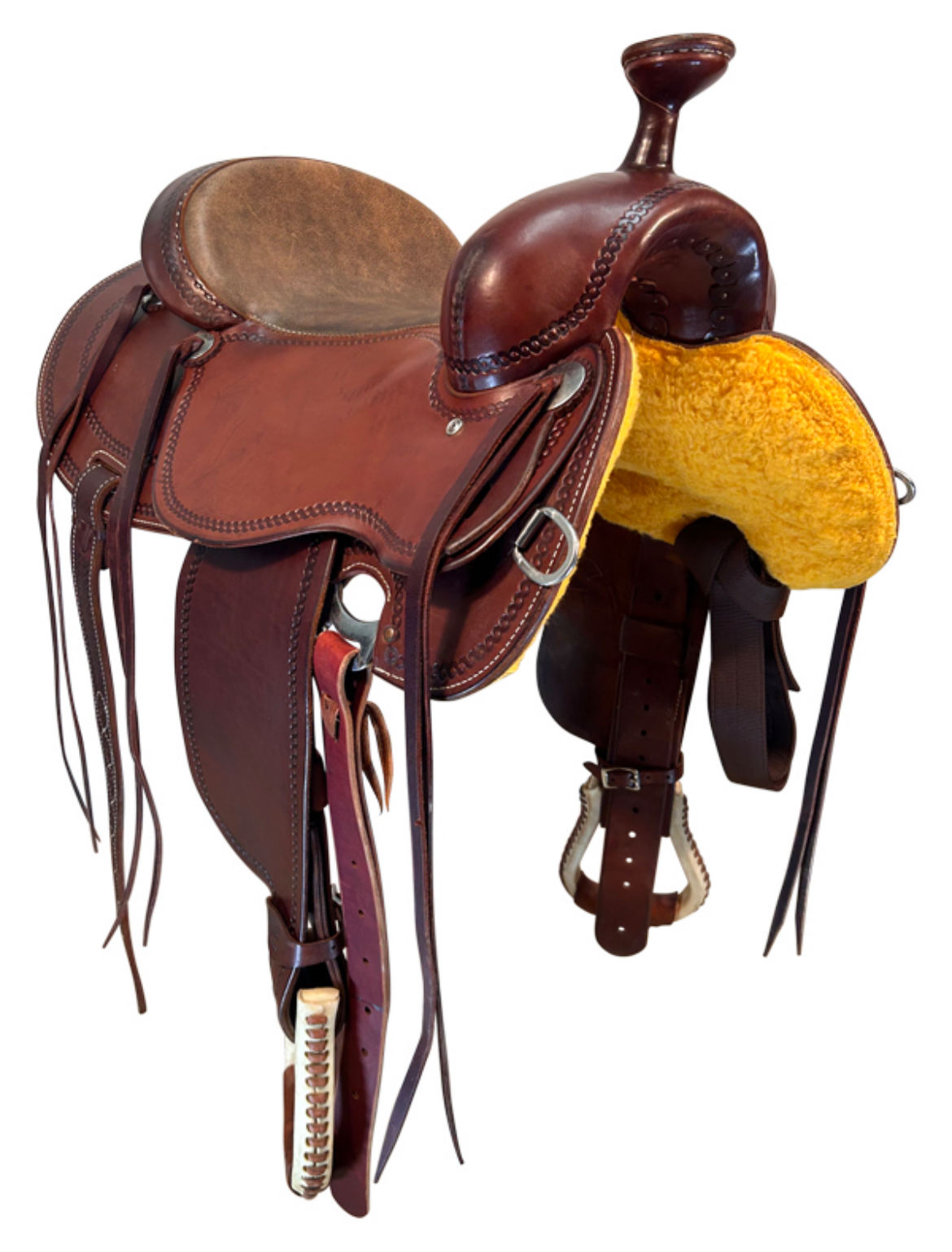 16 Inch Used Cashel Outfitter All Around Saddle - Image 3
